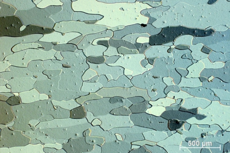 Barker蝕刻鋁，反射光，C-DIC